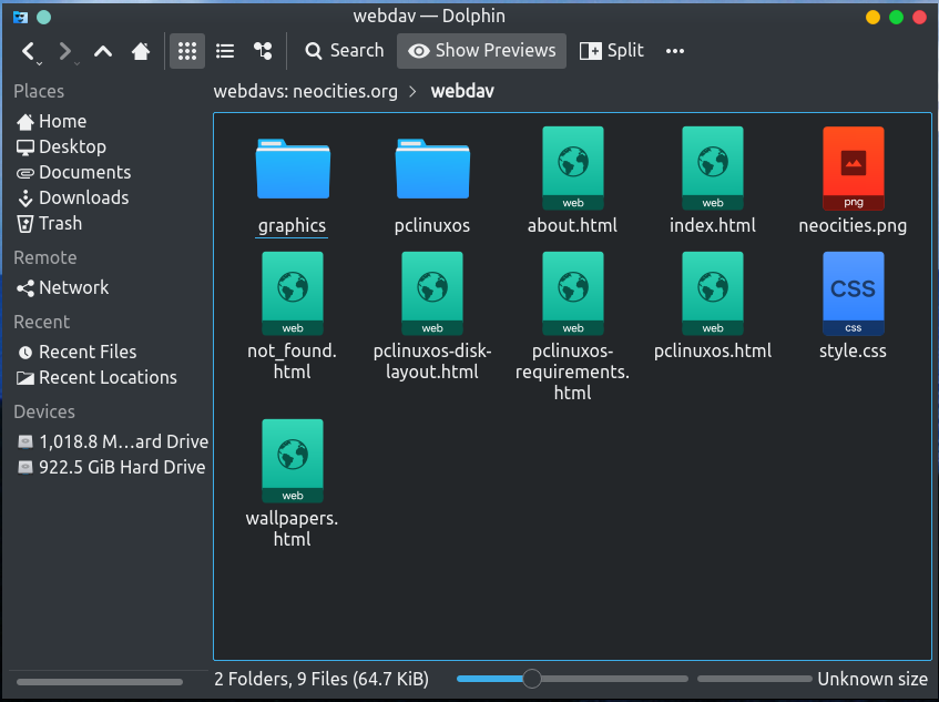 WebDAV access to Neocities